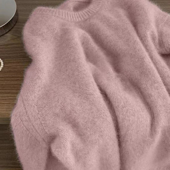 Damer Cozy Sweater lavet af fin strikblanding Stilla