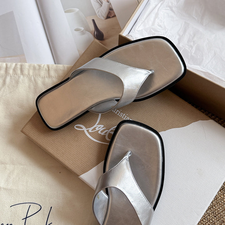 Femme Chic Cross-Band Slide Sandaler Stilla