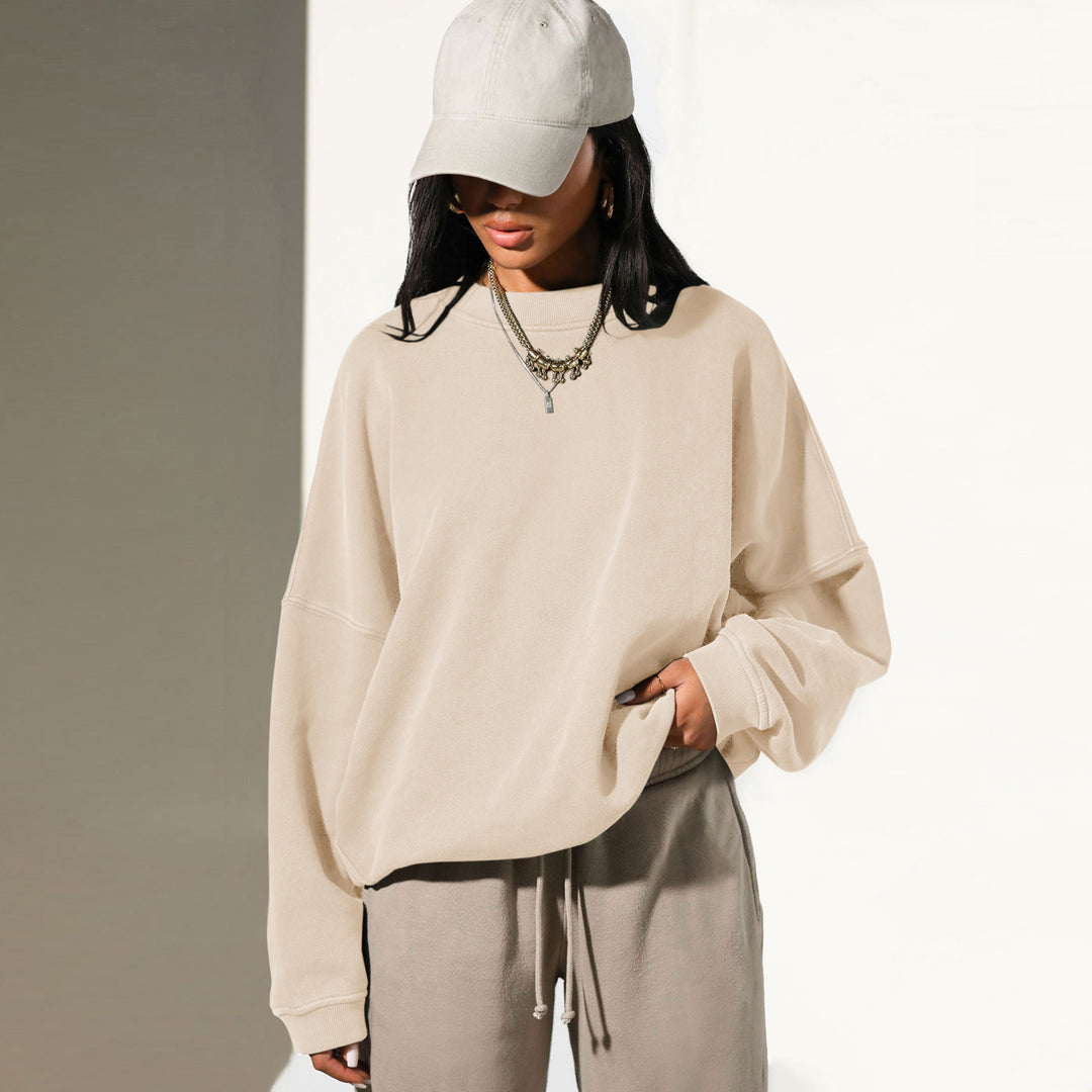 Dame Oversized Sweater med afslappet pasform Stilla