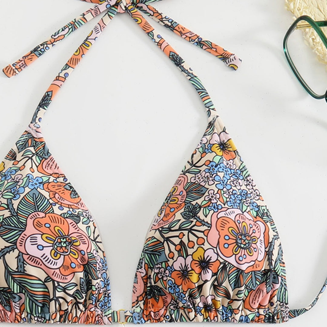 Dame Floral Design Bikini Skovae