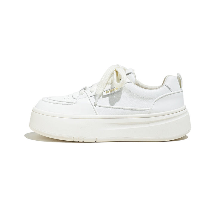 Dame Sneakers med tyk platåsål og åndbart overmateriale Stilla