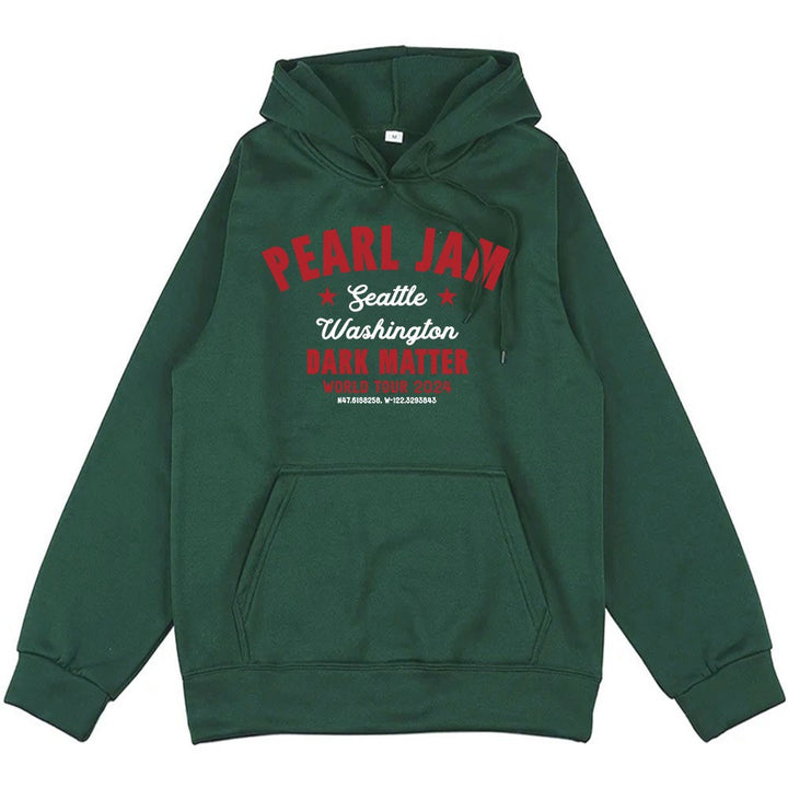 Kvinders Hoodie med Trendy Koncertdesign Skovae