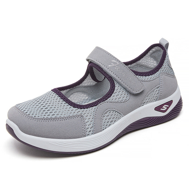 Femme Stilfuld Mesh Mary Jane Sneakers Stilla
