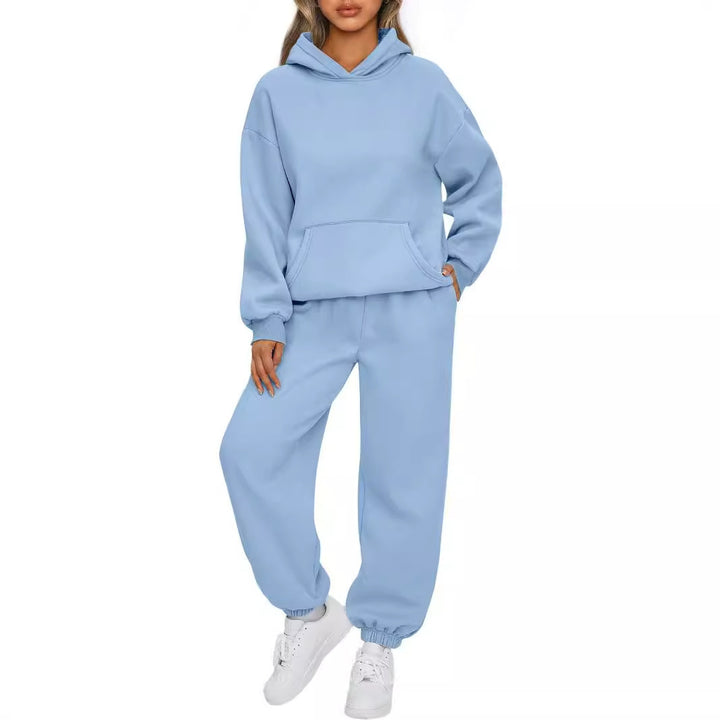 Kvinders hyggelige sweater og jogger sæt Skovae