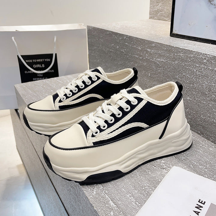 Dame Sporty Sneakers med moderne komfortdesign og støddæmpende sål Stilla