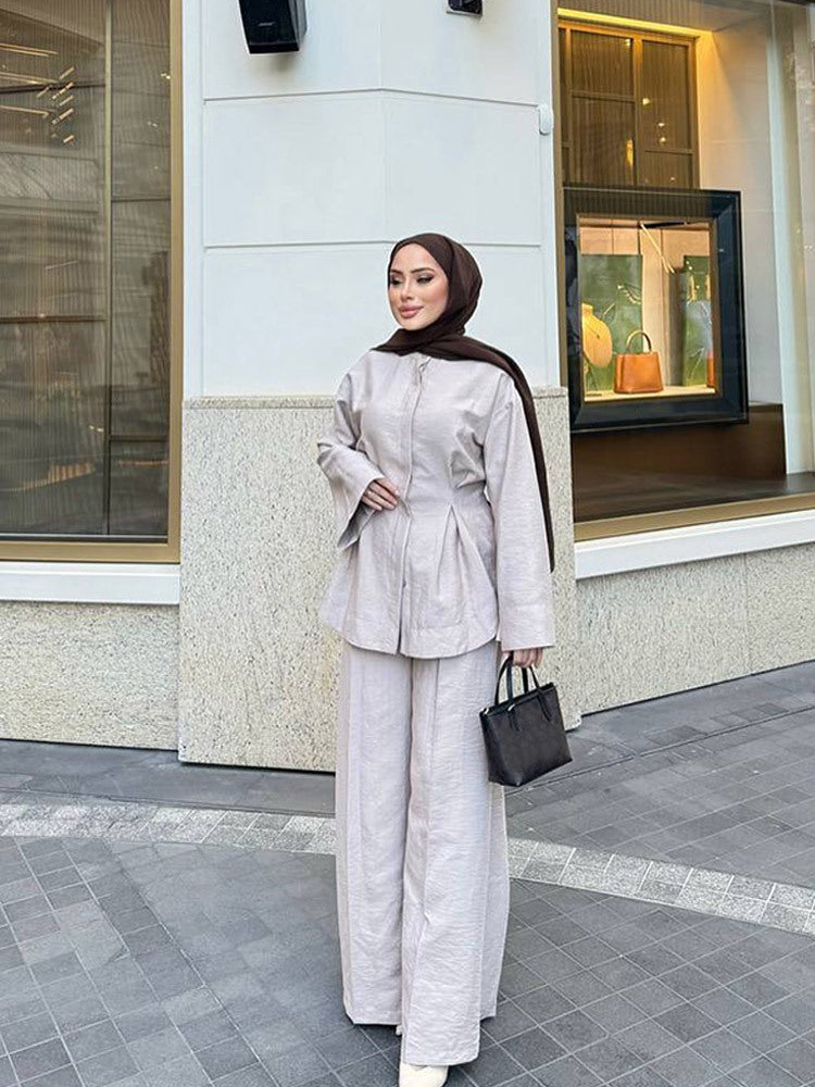 Dame moderigtigt plus size sæt med løs pasform Stilla