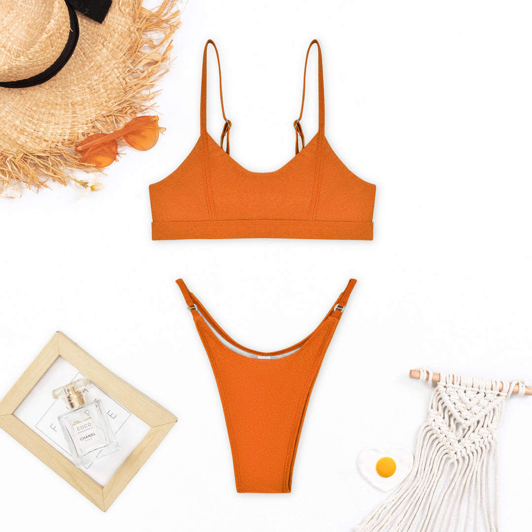 Dame Sporty Bikini med feminine stropper Skovae