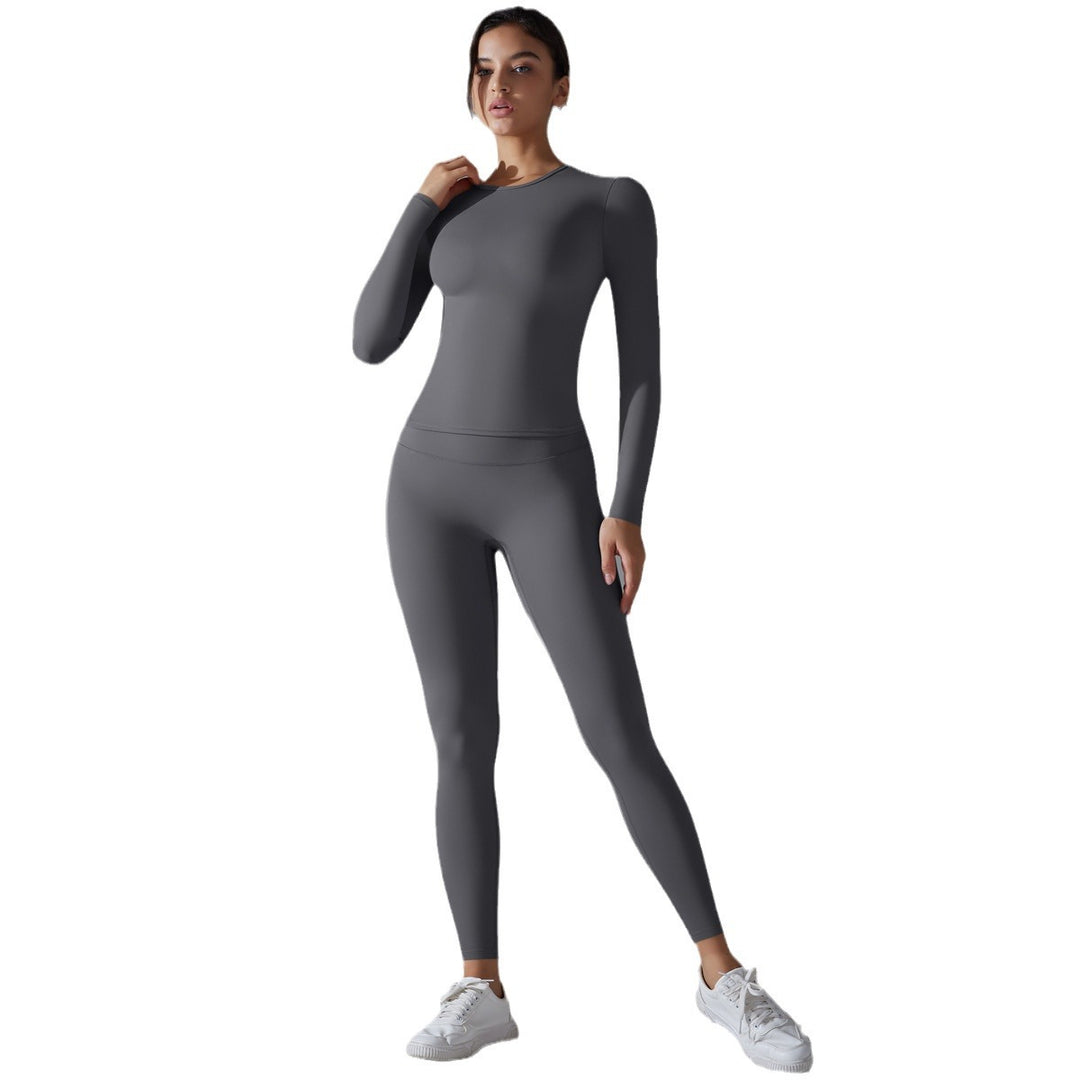 Dame Sport-Sæt med lange ærmer og leggings Stilla