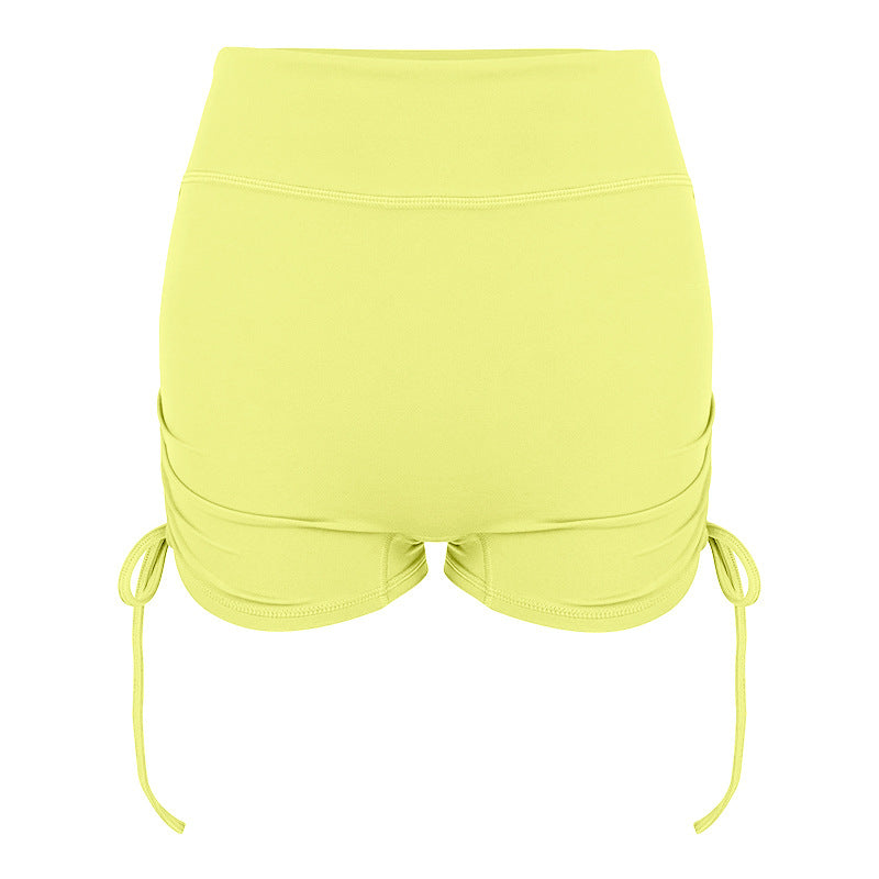 Dame Højtaljede Badeshorts med justerbare Sidesnore Stilla