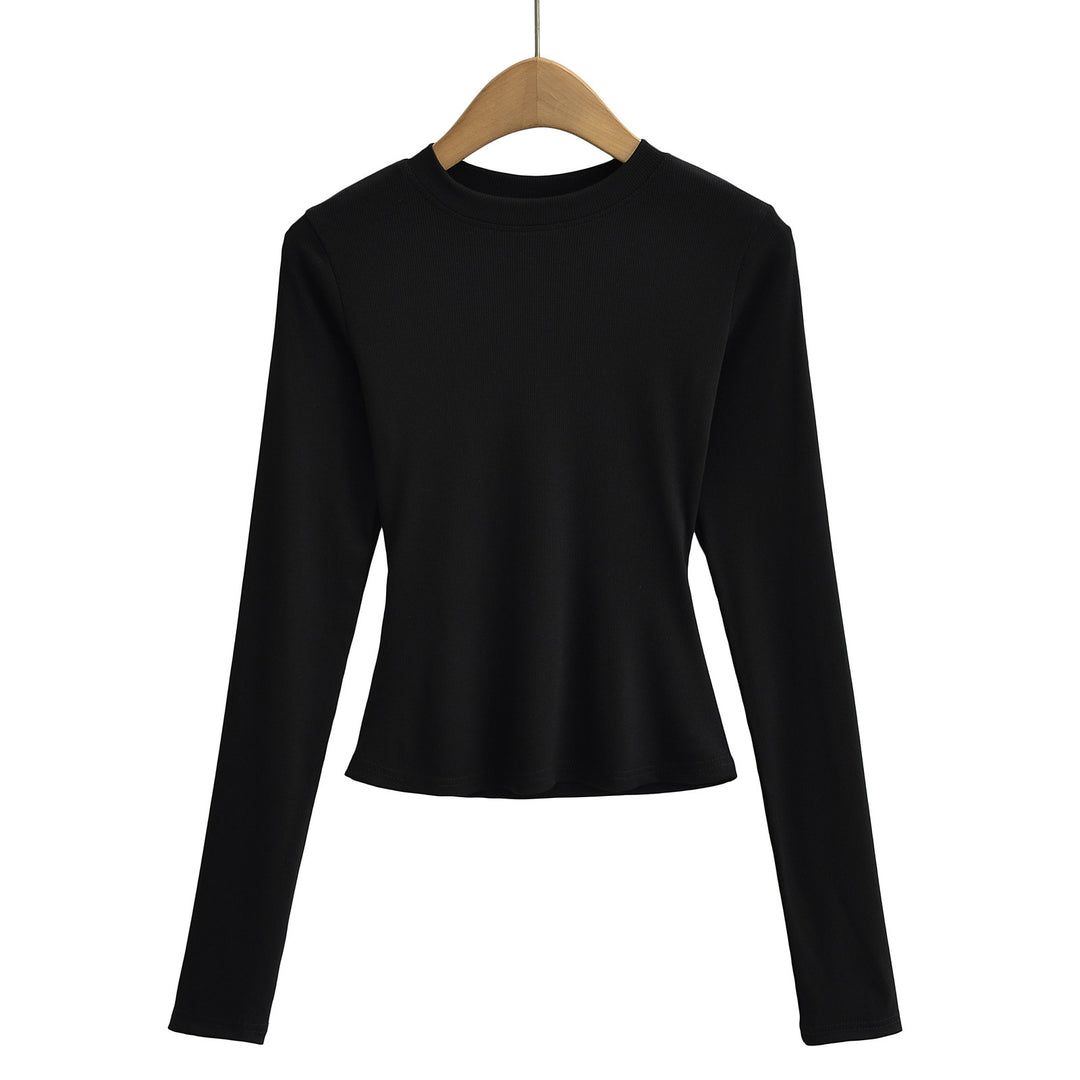 Dame Langærmet T-shirt med moderne snit og højkvalitetsmateriale Stilla