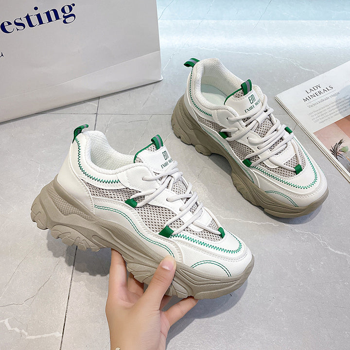 Dame sneakers i sporty design med åndbart mesh-øvermateriale Stilla