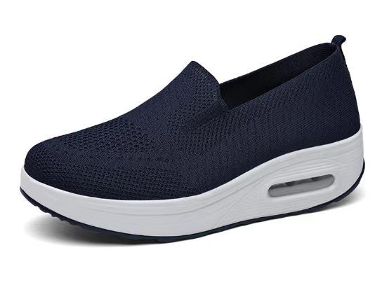 Dame Slip-On Sneakers med luftdæmpning og respirabelt overmateriale Stilla