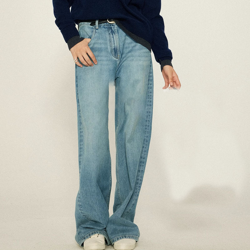Kvinder High-Waist Bootcut Jeans lavet af høj kvalitet Denim Stilla