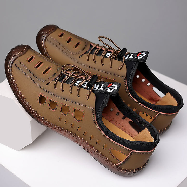Herrer Let Åndbar Åben Design Sneakers Stilla