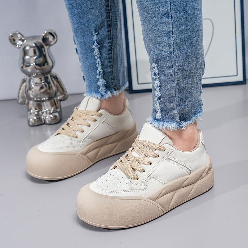 Dame Sneakers med moderne plateau sål og åndbare overmaterialer Stilla