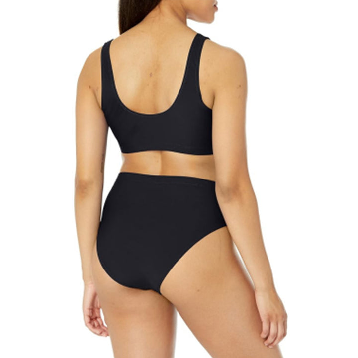 Dame bikini sæt med høj skæring og sportsligt design Stilla