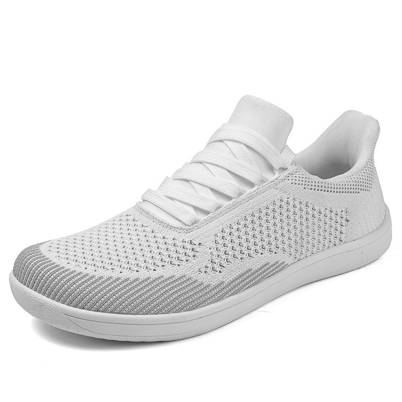 Herren nan strikket slip-on sneakers med sokke-lignende skaft og fleksibel komfortsål Skovae