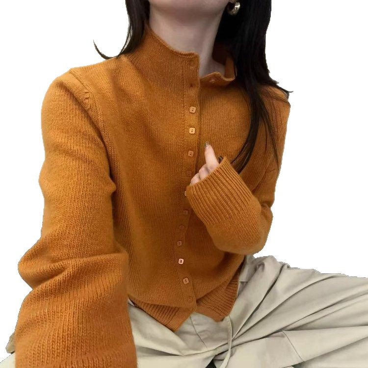 Kvinders varme strikket cardigan Stilla