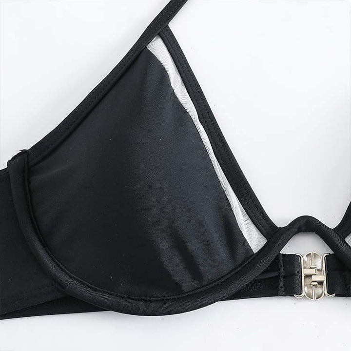 Dame Trekantskåret Bikini Sæt Stilla