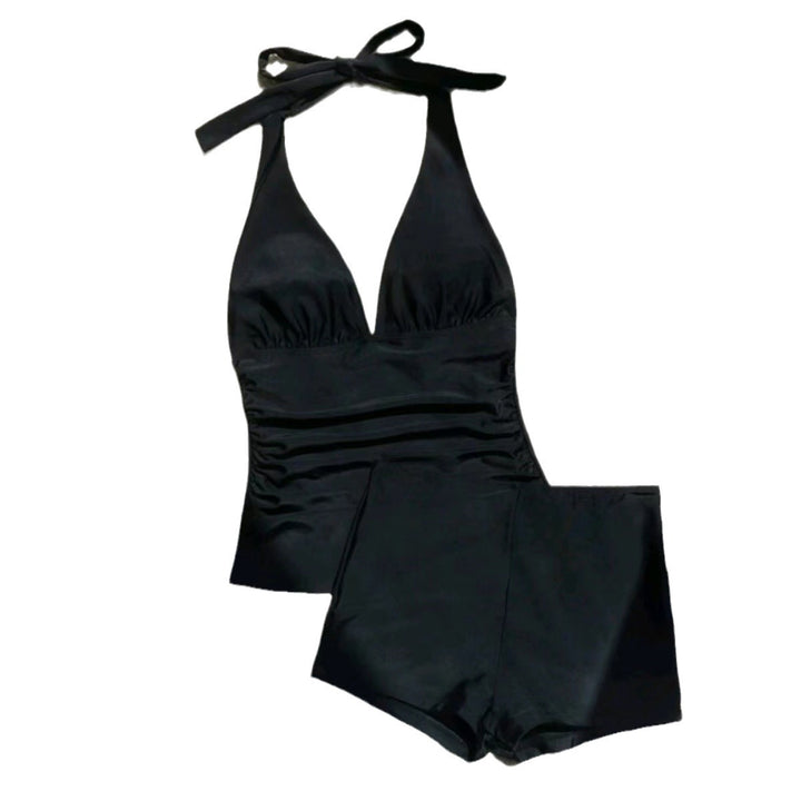 Damer Højskåren Tankini med fleksibel top Skovae