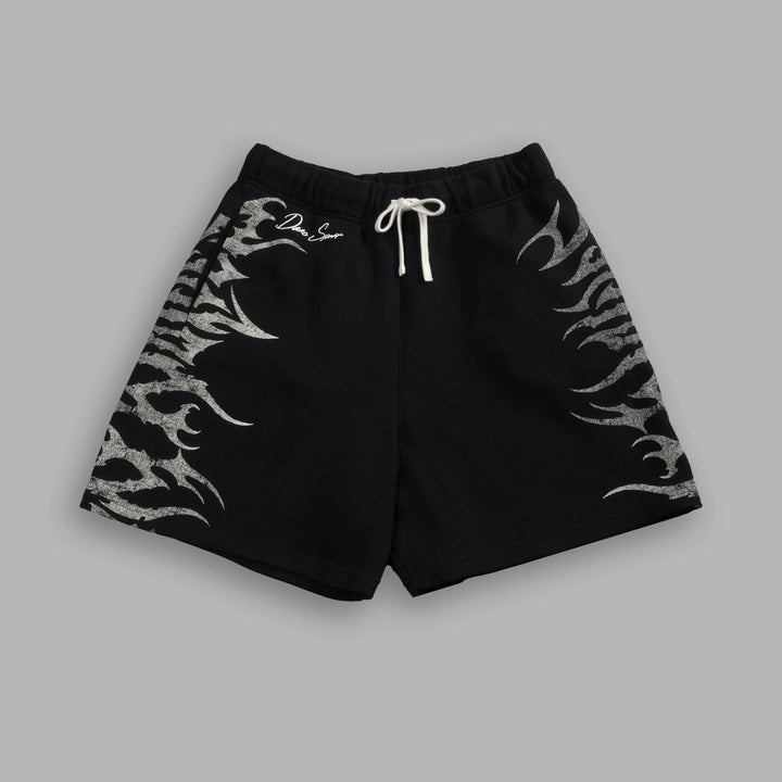 Herre sporty fritidsbukser med dynamisk grafisk design Stilla