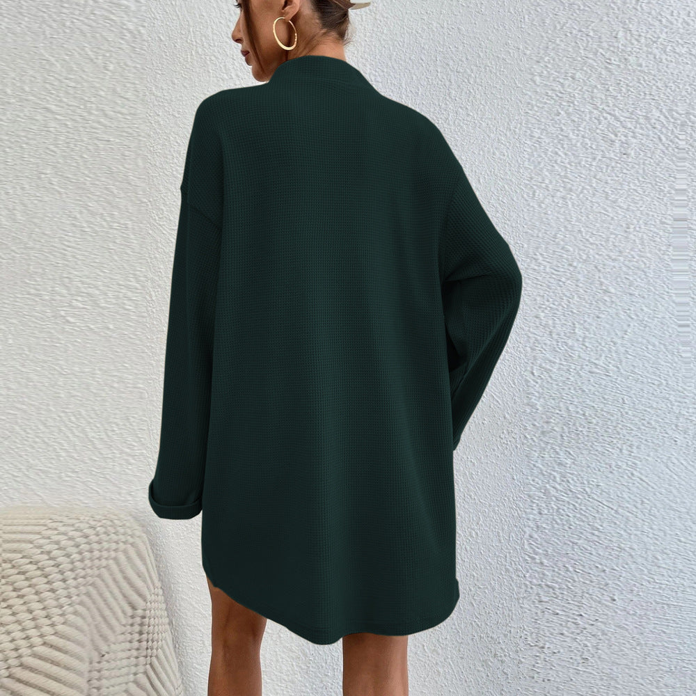 Dame tunika kjole med casual snit og praktiske lommer Stilla
