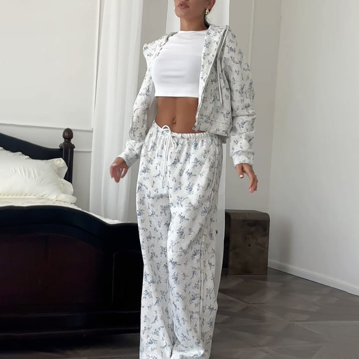 Damer blomster fritidsoutfit Stilla