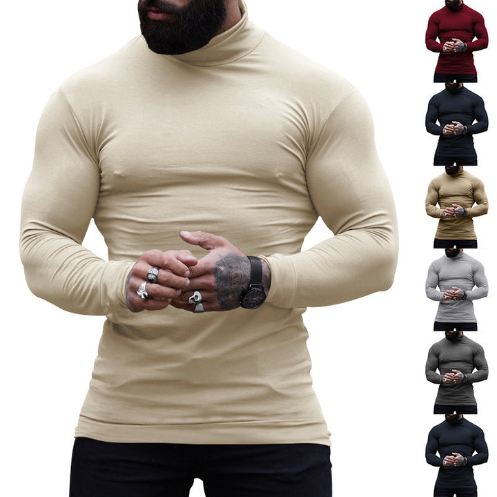 Herrer Langærmet Rullekrave Pullover Stilla