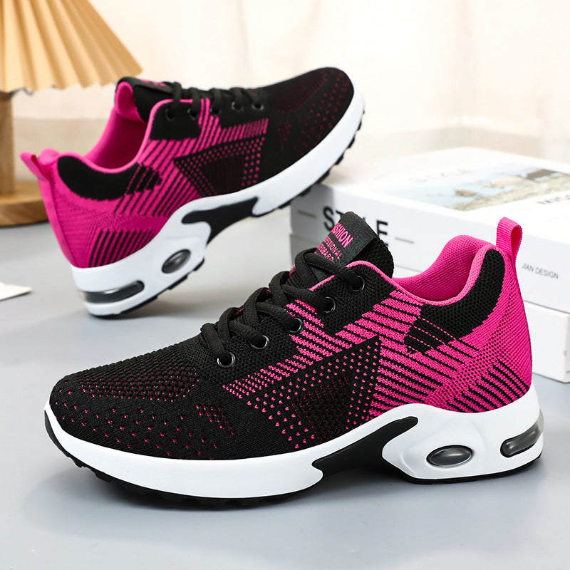 Dame Sporty Air-sneakers med dæmpende komfort-sål Stilla