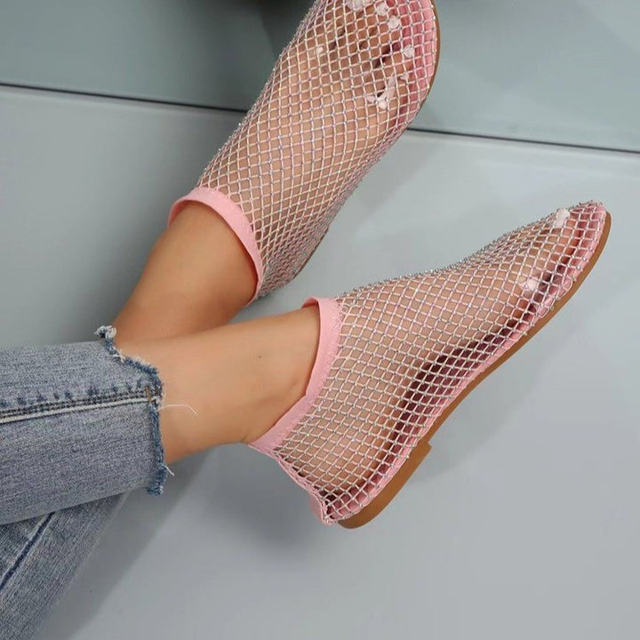 Dame net sandaler Stilla