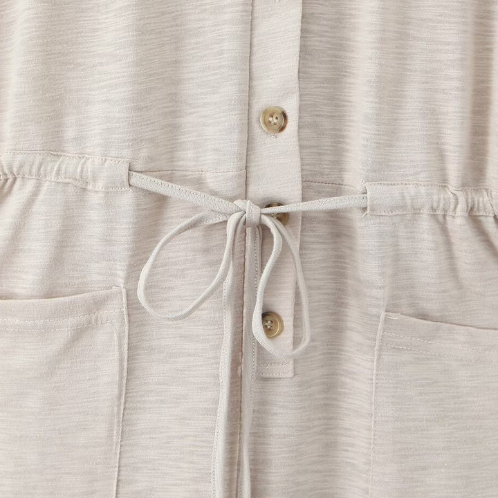 Dame jumpsuit med taljejustering og praktiske lommer Skovae