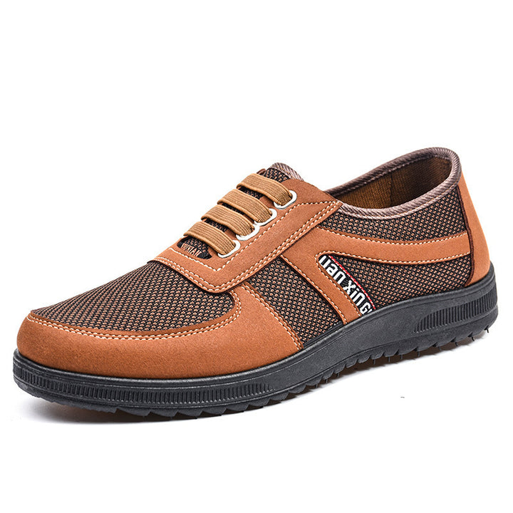 Herrer Fritids Sneakers med åndbart Mesh og sporty design Stilla