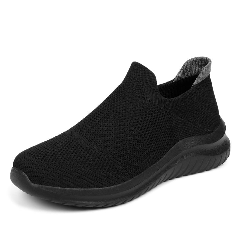 Unisex nan åndbare strik-sneakers med ergonomisk memory-fodsål Skovae