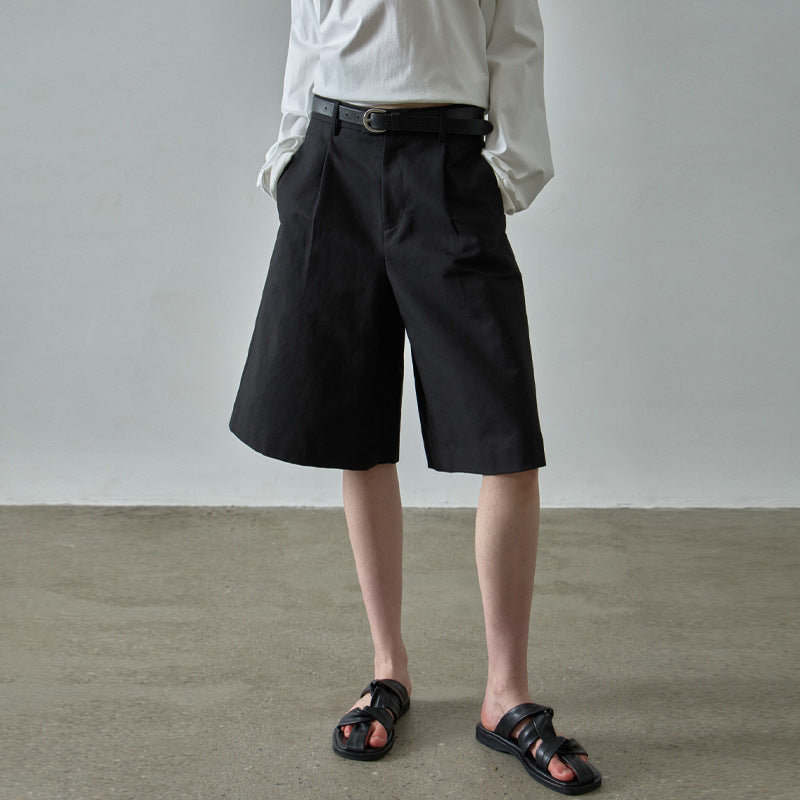 Kvinders elegante og komfortable brede stofshorts Stilla