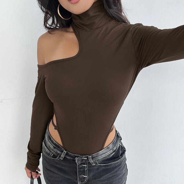 Damen Cut-Out Langarmbody Skovae