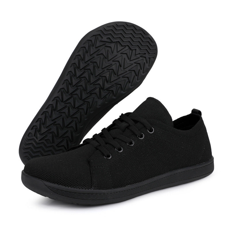 Herrer nan sømløs strikkefritids sneaker med ergonomisk fleksibel sål Skovae