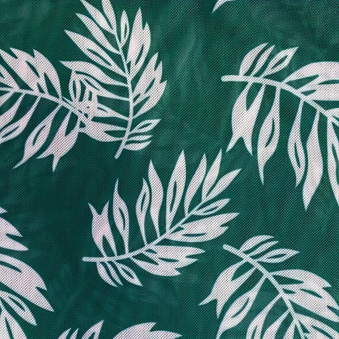Dame Tankini-top med flydende snit og blomsterdesign Skovae