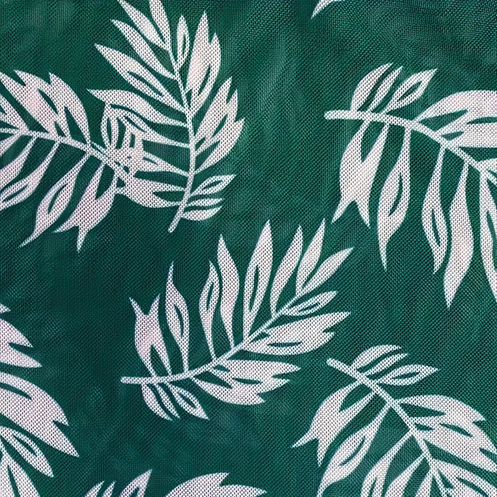 Dame Tankini-top med flydende snit og blomsterdesign Skovae