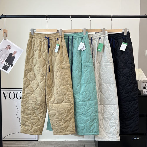 Kvindernes quiltede fritidsshorts med elastisk talje og praktiske sidelommer Stilla