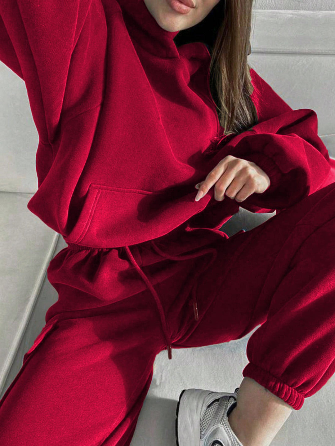 Stilla | Trendy Mode Sports Fritids Hoodie Sæt