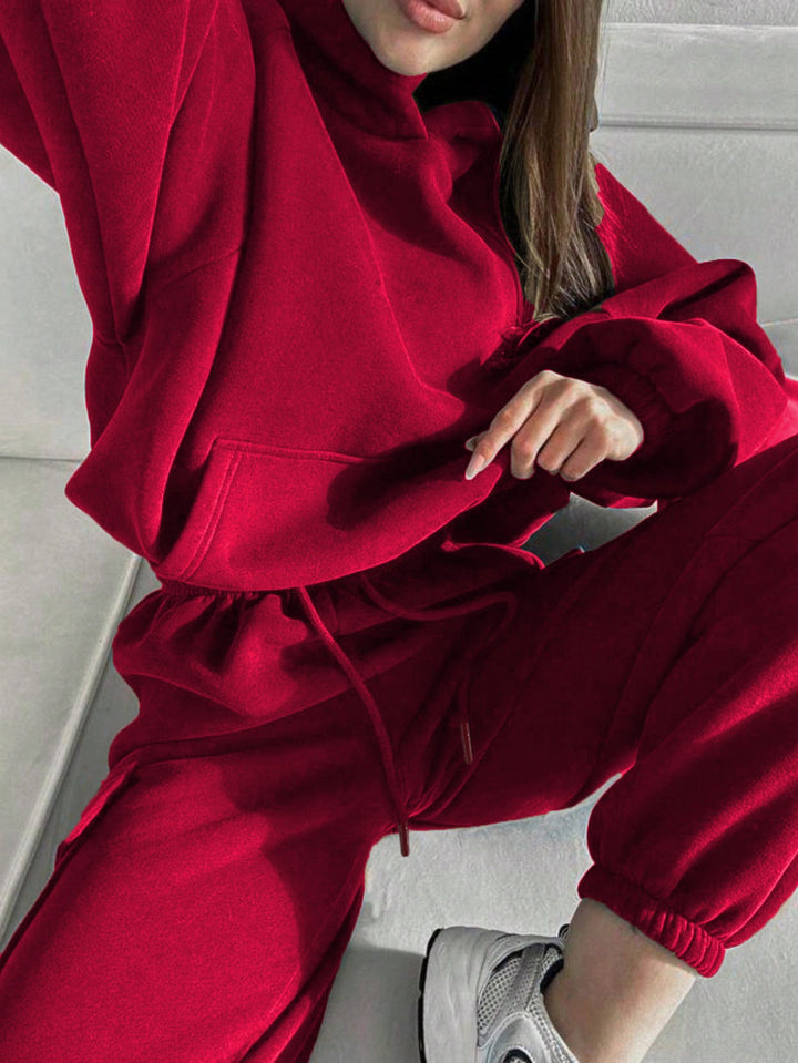 Stilla | Trendy Mode Sports Fritids Hoodie Sæt