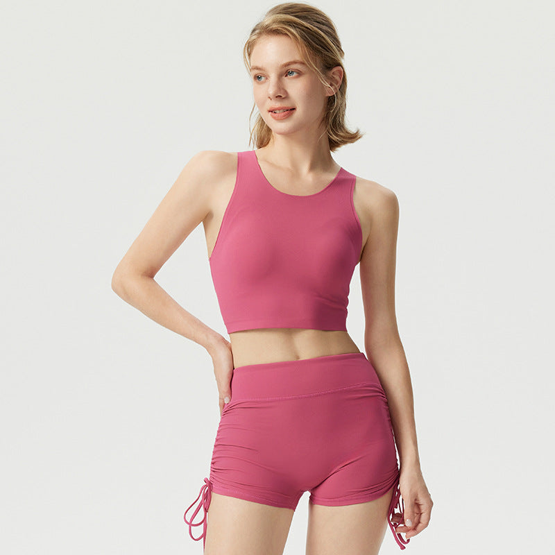 Dame sporty bustier med sømløs pasform og åndbar struktur Stilla