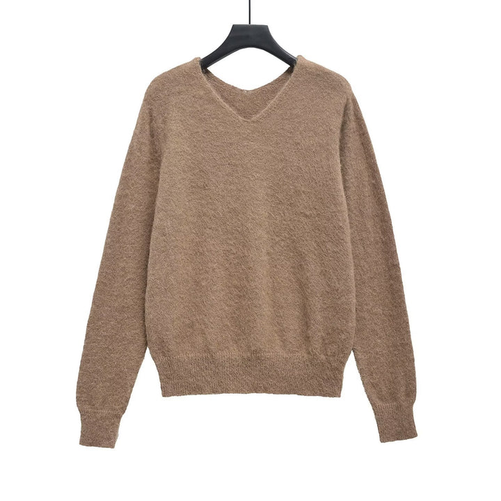 Femme Cozy V-Udskæring Pullover Stilla