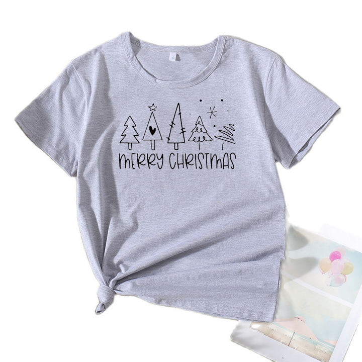 Damer Behagelig Ferie Grafik T-shirt Stilla