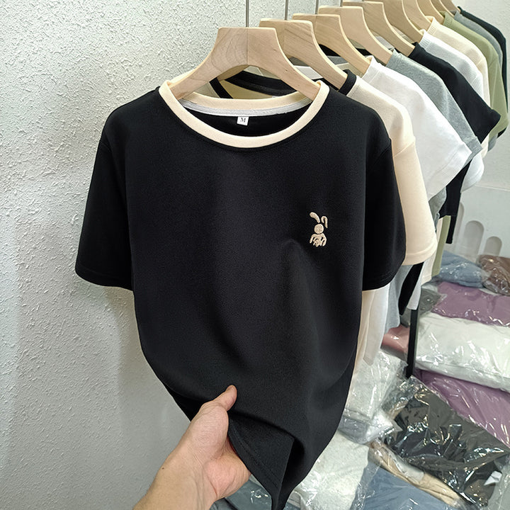 Femme Casual Grafik-T-Shirt med legende design Stilla