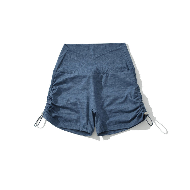 Dame Sporty Shorts med flæsedetalje og justerbar talje Stilla