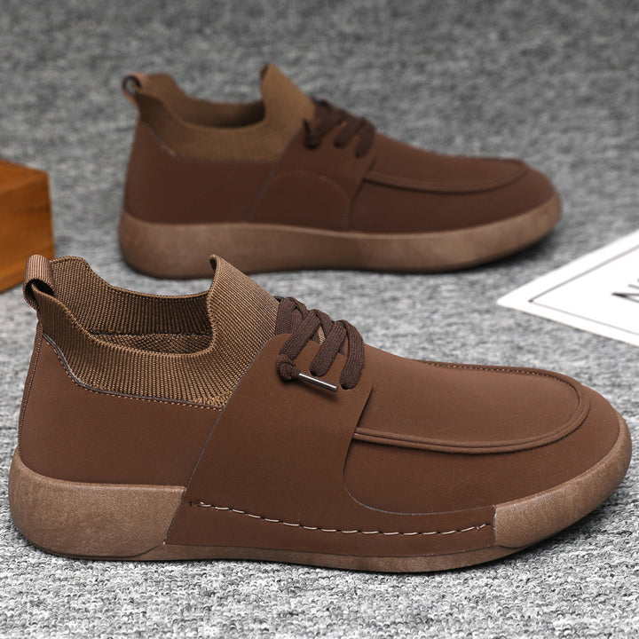 Herrer Lifestyle Sneaker med elastisk overdel og skridsikker sål Stilla