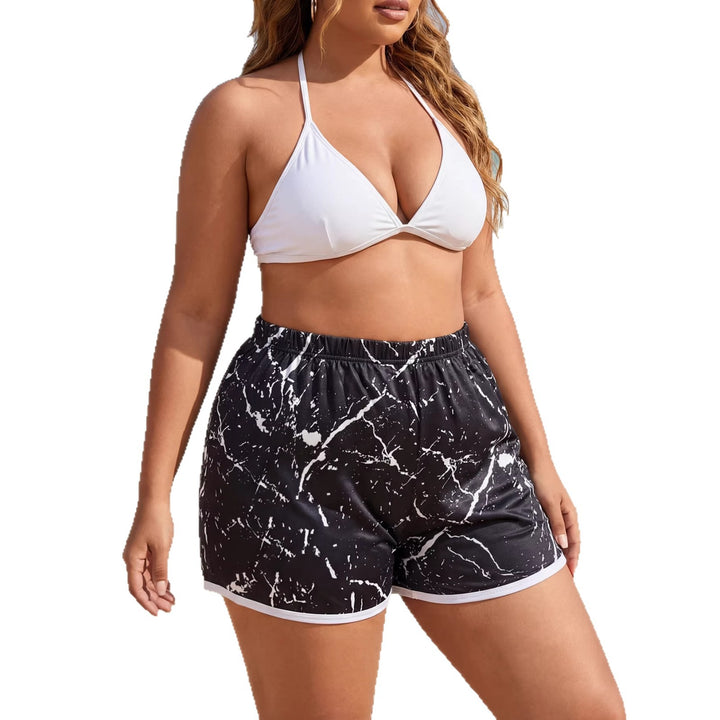 Dame farverige strandshorts Skovae