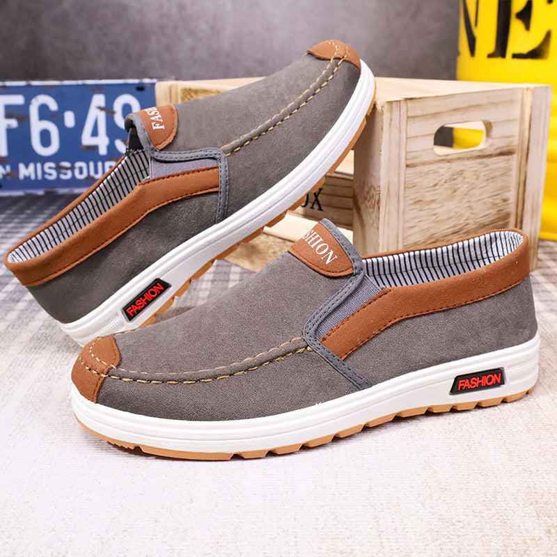 Dame Casual Slip-On Sneakers med behageligt ruskindsovermateriale Stilla