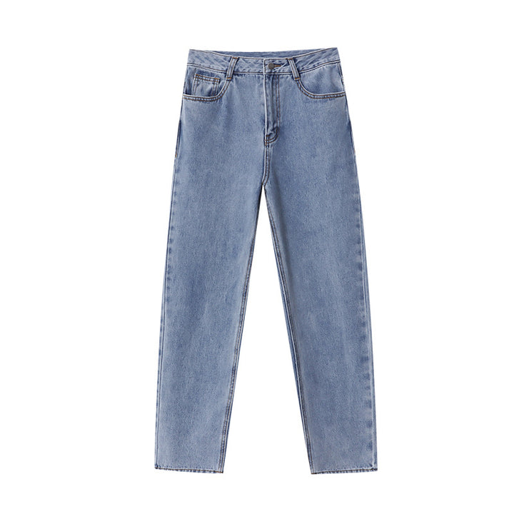 Kvindernes højtaljede jeans med cropped pasform Stilla